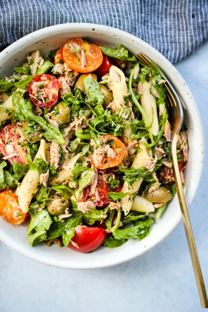 20-Minute Healthy Tuna Pasta Salad 