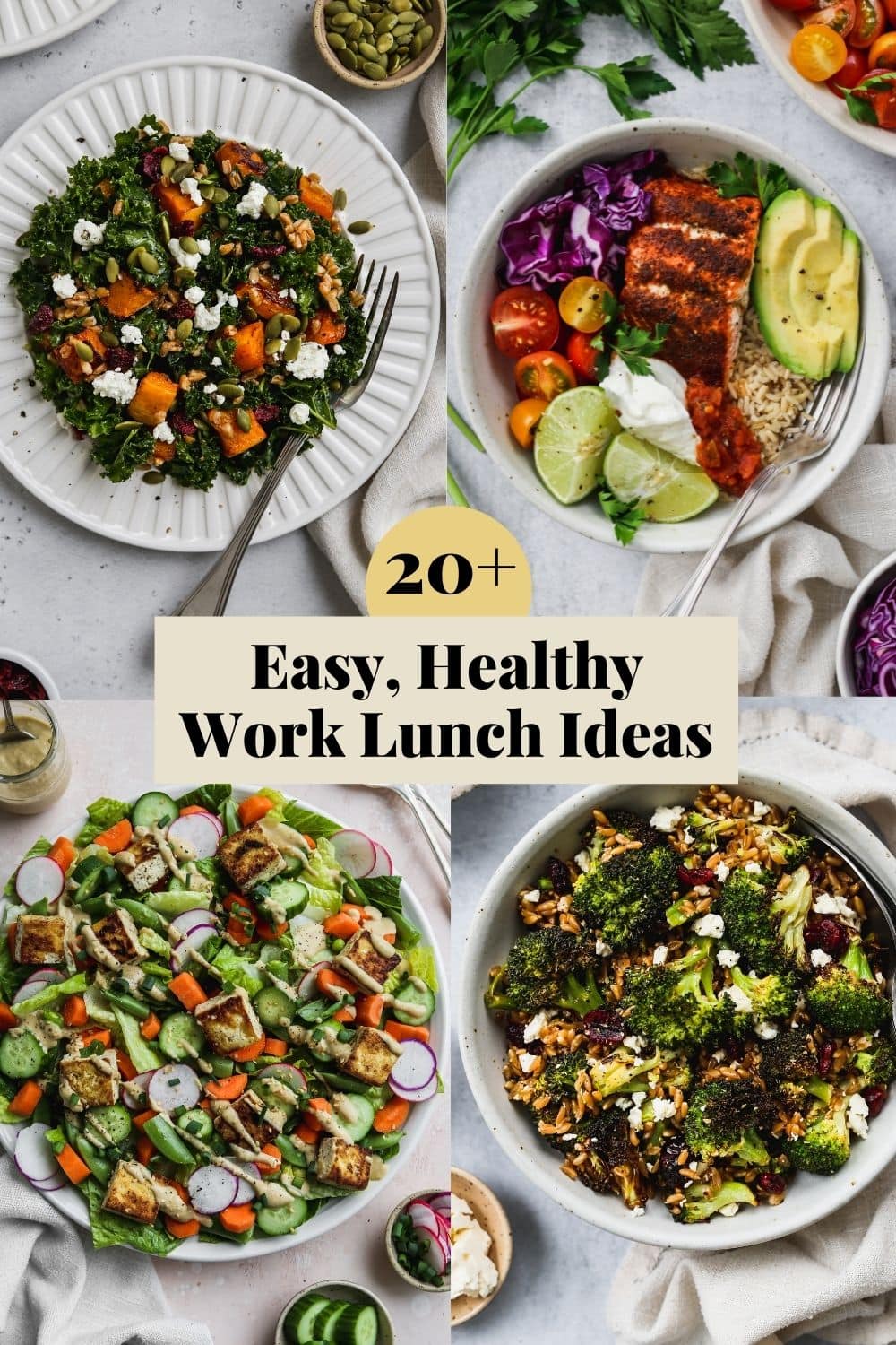 20+ Healthy Lunch Ideas To Pack For Work - Walder Wellness, Dietitian