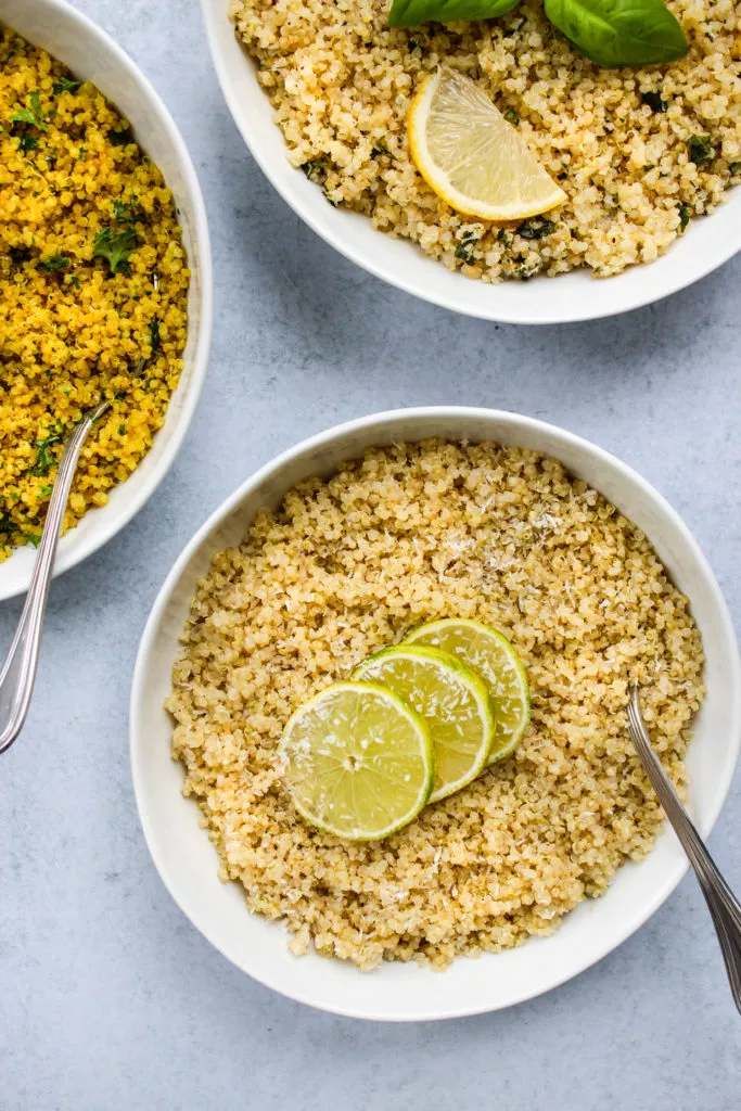how to cook quinoa and 3 ways to add flavour