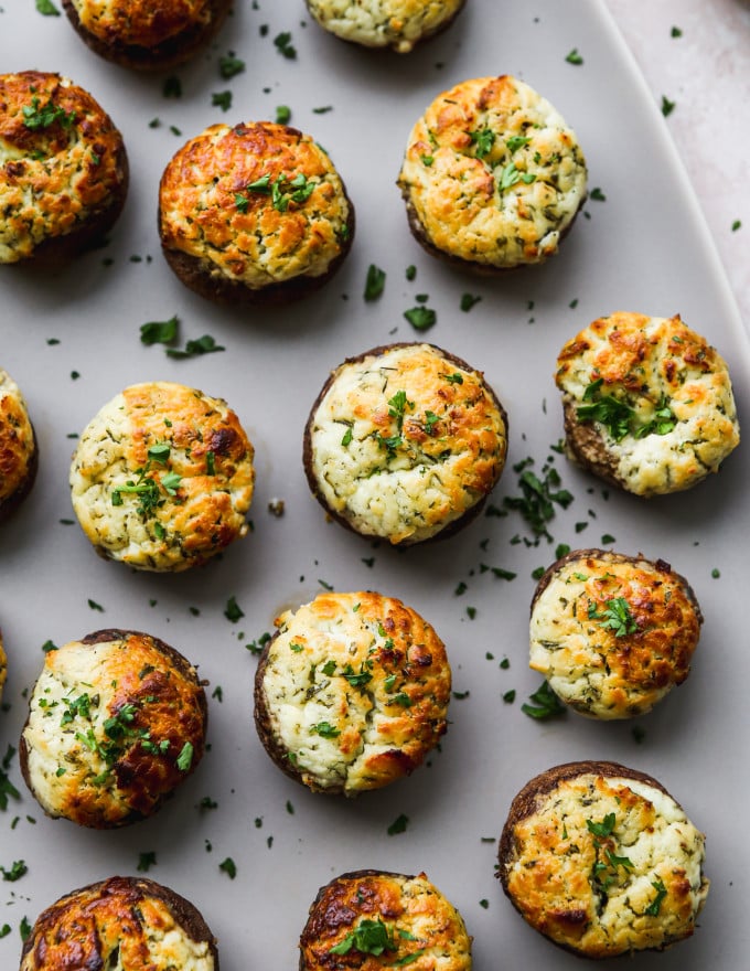 Cheese Stuffed Mushrooms Easy Appetizer Walder Wellness Rd